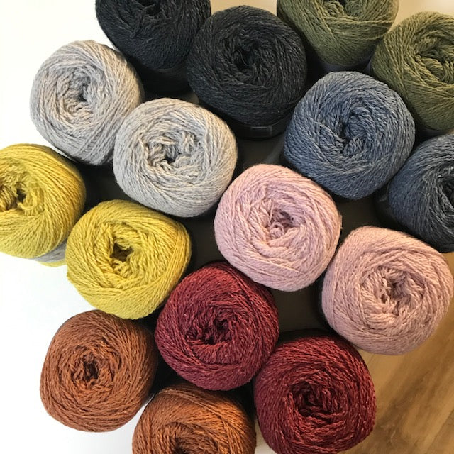 Hjertegarn ORGANIC WOOL Silk: Organic Merino Wool and Silk