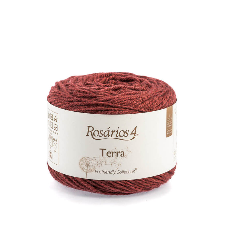 Rosarios4 TERRA - 16 Bordeaux - Beautiful Knitters