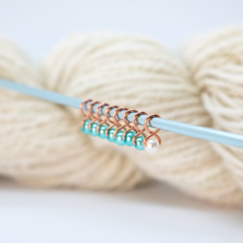 Blue Bird Makery EXTRA SMALL 8 SNAG-FREE STITCH MARKERS
