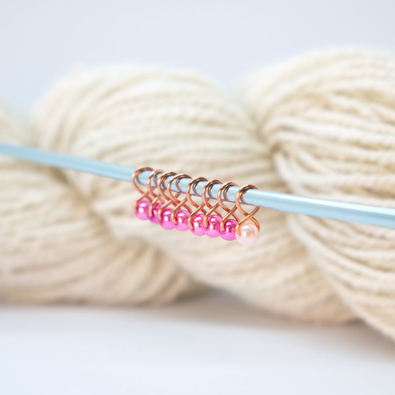 Blue Bird Makery EXTRA SMALL 8 SNAG-FREE STITCH MARKERS