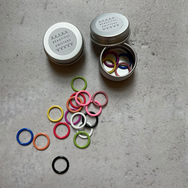 Beautiful Knitters TINY TIN STITCH MARKERS