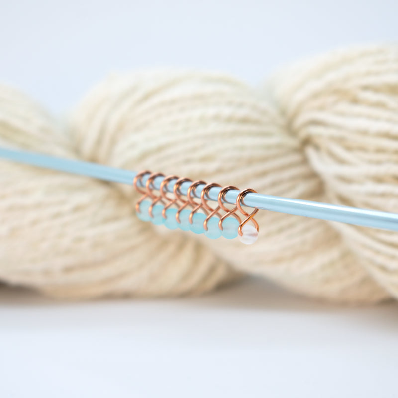 Blue Bird Makery EXTRA SMALL 8 SNAG-FREE STITCH MARKERS