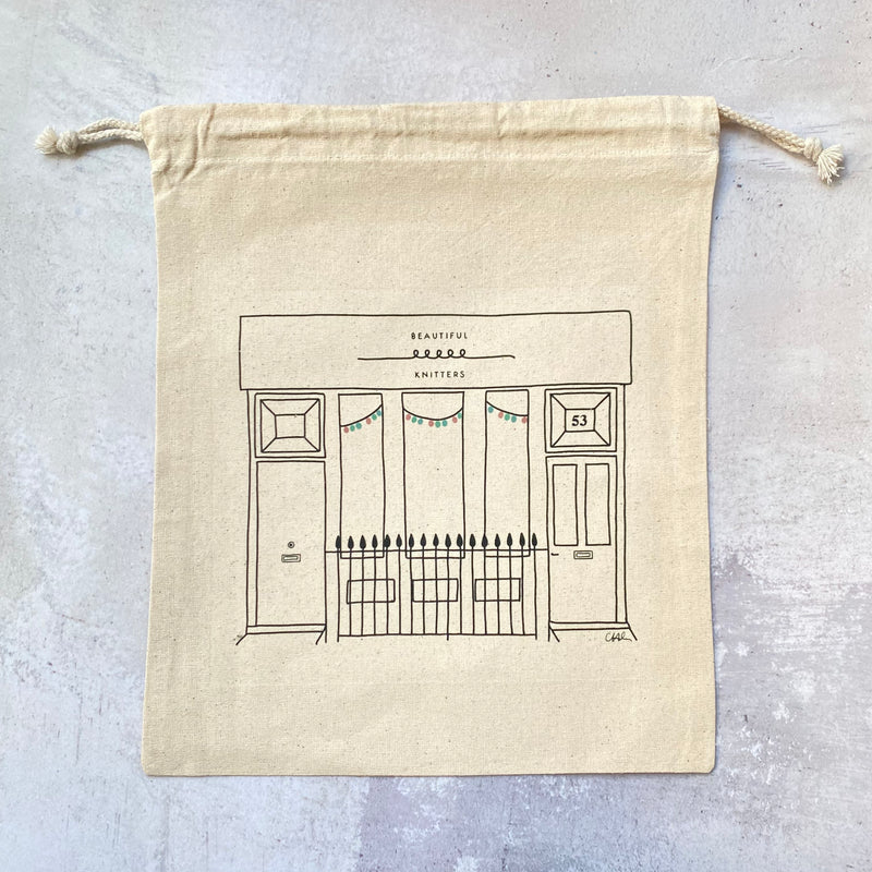 Beautiful Knitters SHOP FRONT PROJECT BAG