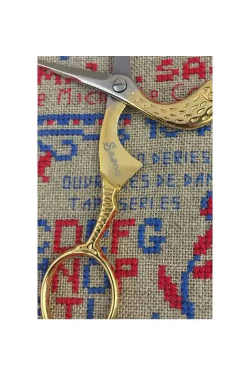 Sajou, embroidery scissors, peacock style