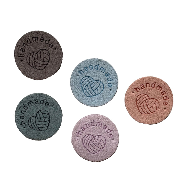 Beautiful Knitters ROUND HANDMADE LABELS