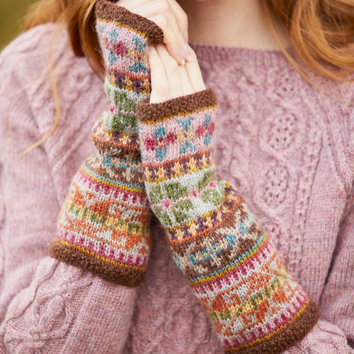 Marie Wallin WENSLEY FINGERLESS MITTENS