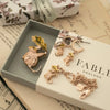 Fable England DOOR-MOUSE BROOCH