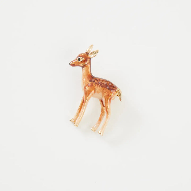 Fable England FAWN BROOCH