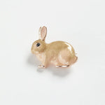 Fable England RABBIT BROOCH