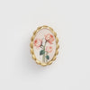 Fable England FRAMED ROSES BROOCH