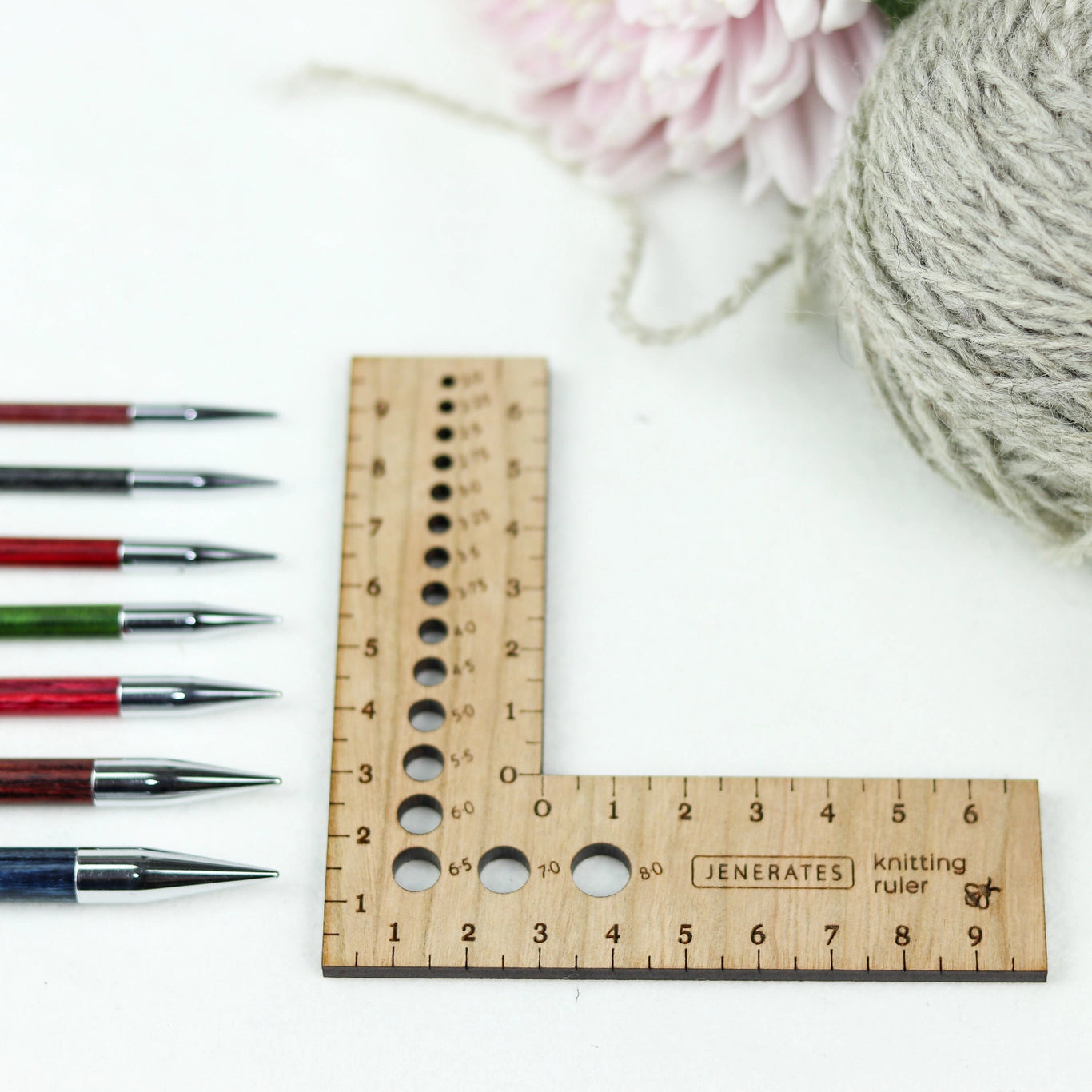 Jenerates KNITTING RULER – Beautiful Knitters