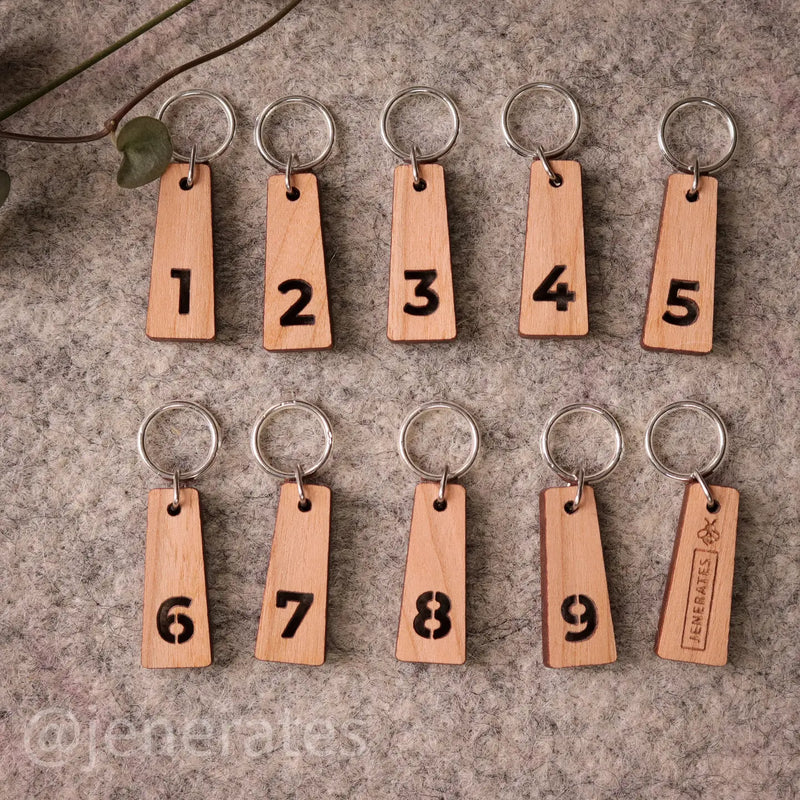 Jenerates STITCH MARKERS - NUMBERS