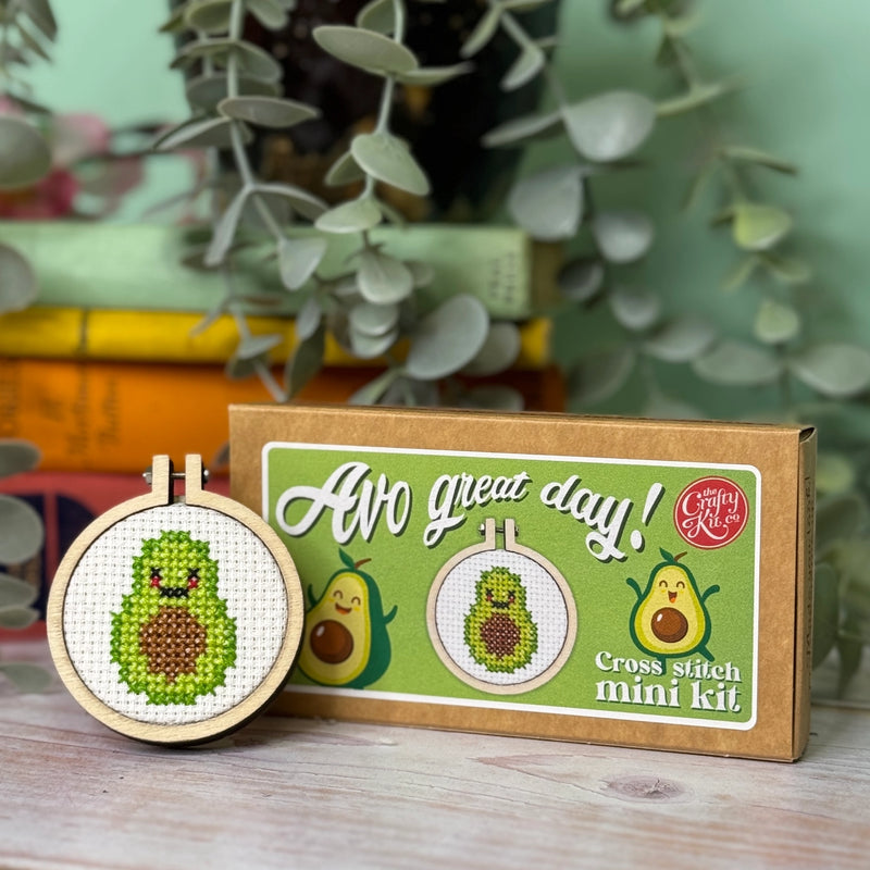 The Crafty Kit Company MINI MATCHBOX CROSS STITCH KIT