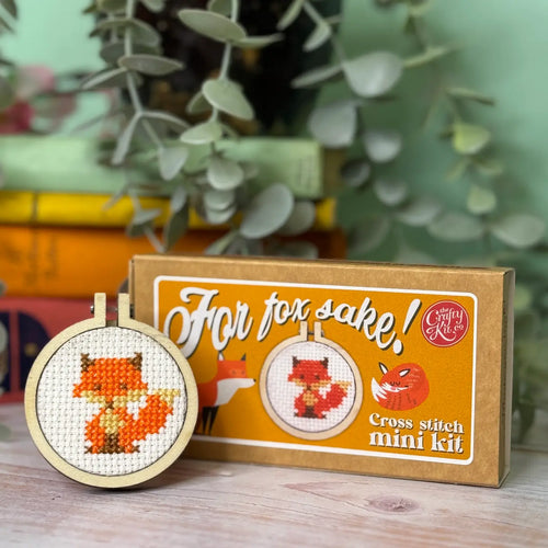 The Crafty Kit Company MINI MATCHBOX CROSS STITCH KIT
