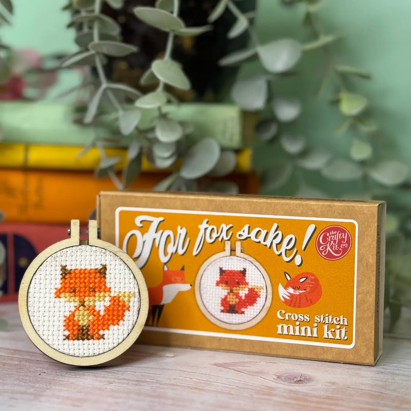 The Crafty Kit Company MINI MATCHBOX CROSS STITCH KIT