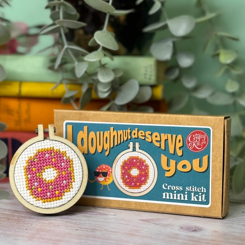 The Crafty Kit Company MINI MATCHBOX CROSS STITCH KIT