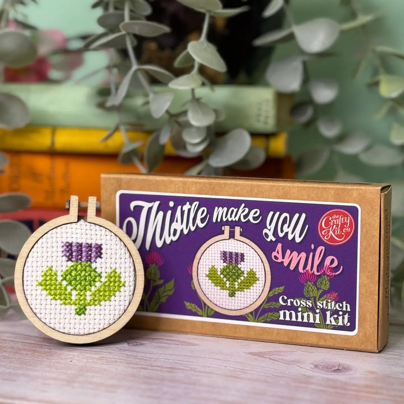 The Crafty Kit Company MINI MATCHBOX CROSS STITCH KIT