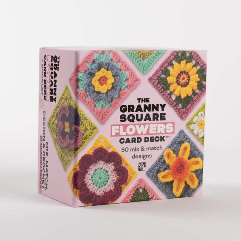 Search Press THE GRANNY SQUARE FLOWERS CARD DECK