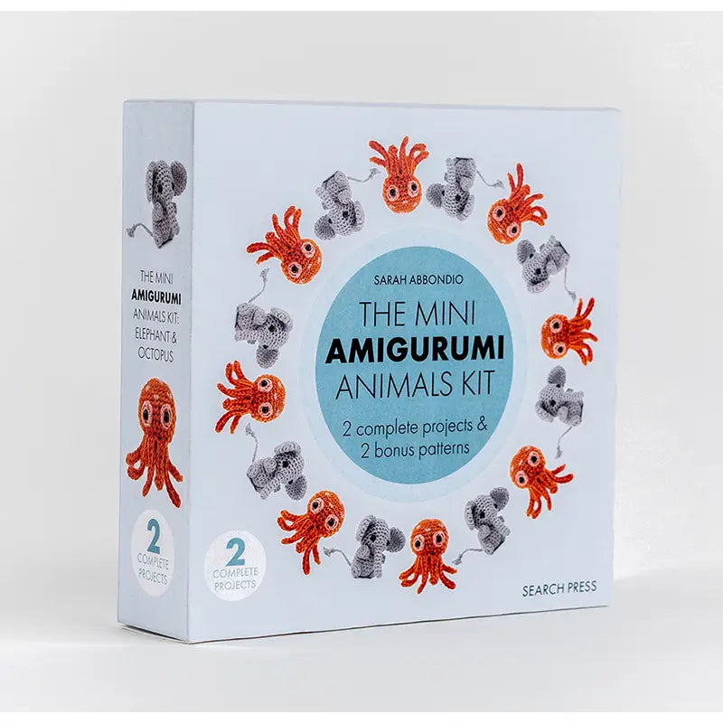 Search Press THE MINI AMIGURUMI ANIMALS KIT