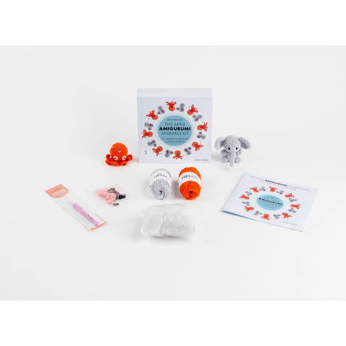 Search Press THE MINI AMIGURUMI ANIMALS KIT