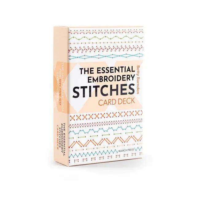 Search Press THE ESSENTIAL EMBROIDERY STITCHES CARD DECK