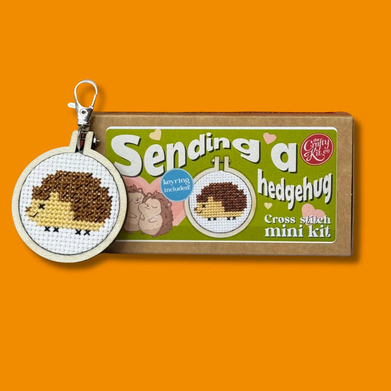 The Crafty Kit Company MINI MATCHBOX CROSS STITCH KIT