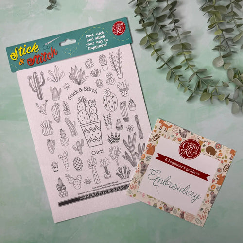 The Crafty Kit Company STICK AND STITCH