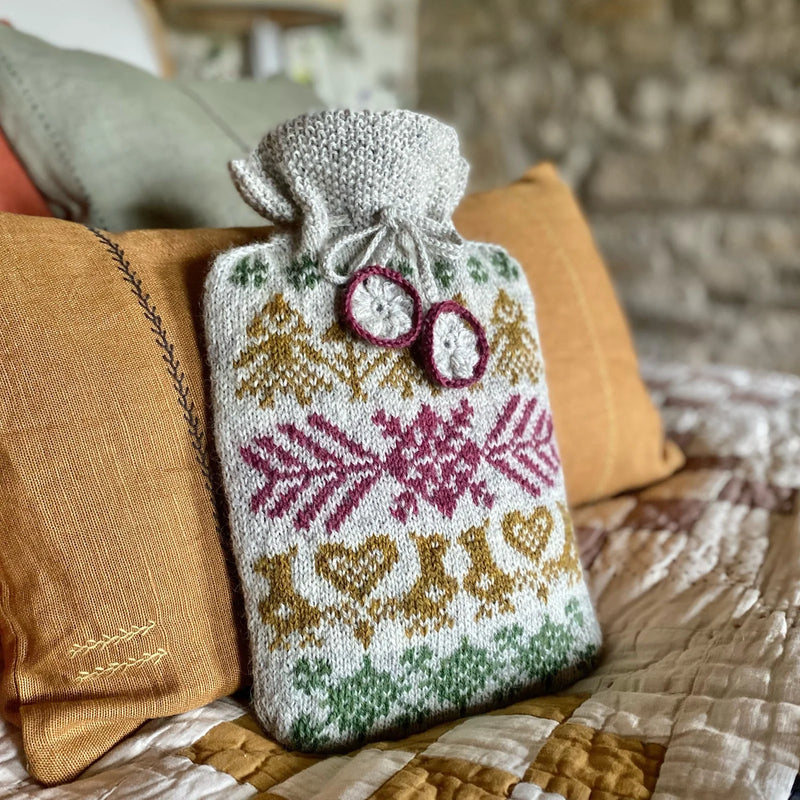 Marie Wallin WINTER HOT WATER BOTTLE