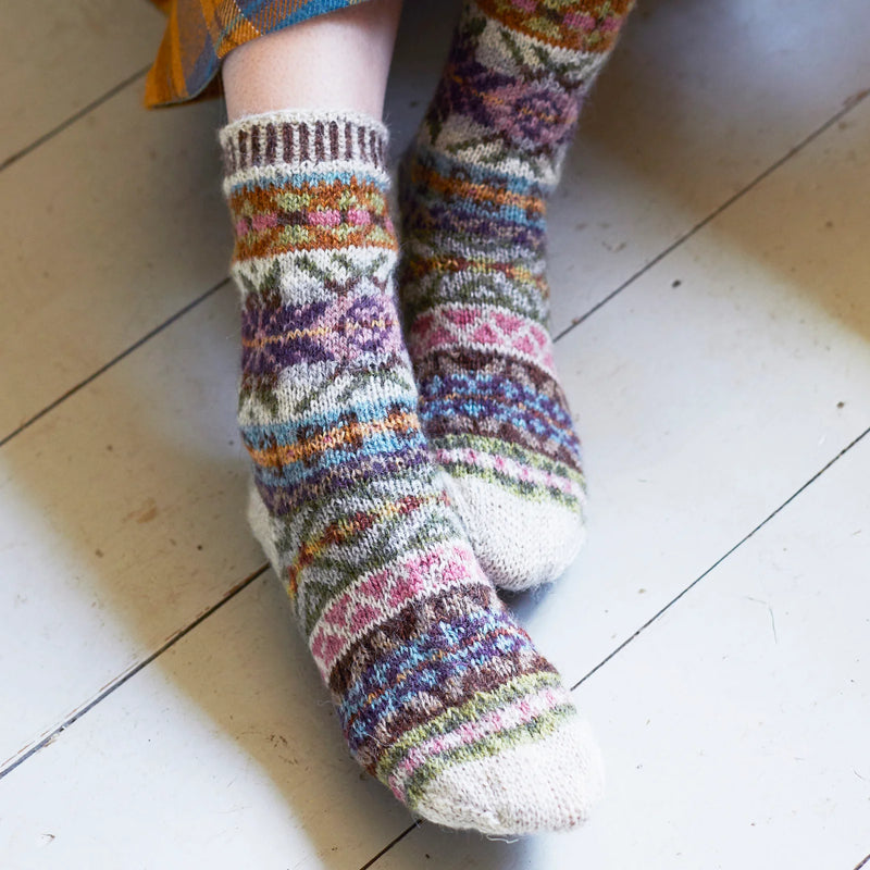 Marie Wallin LUPIN SOCKS