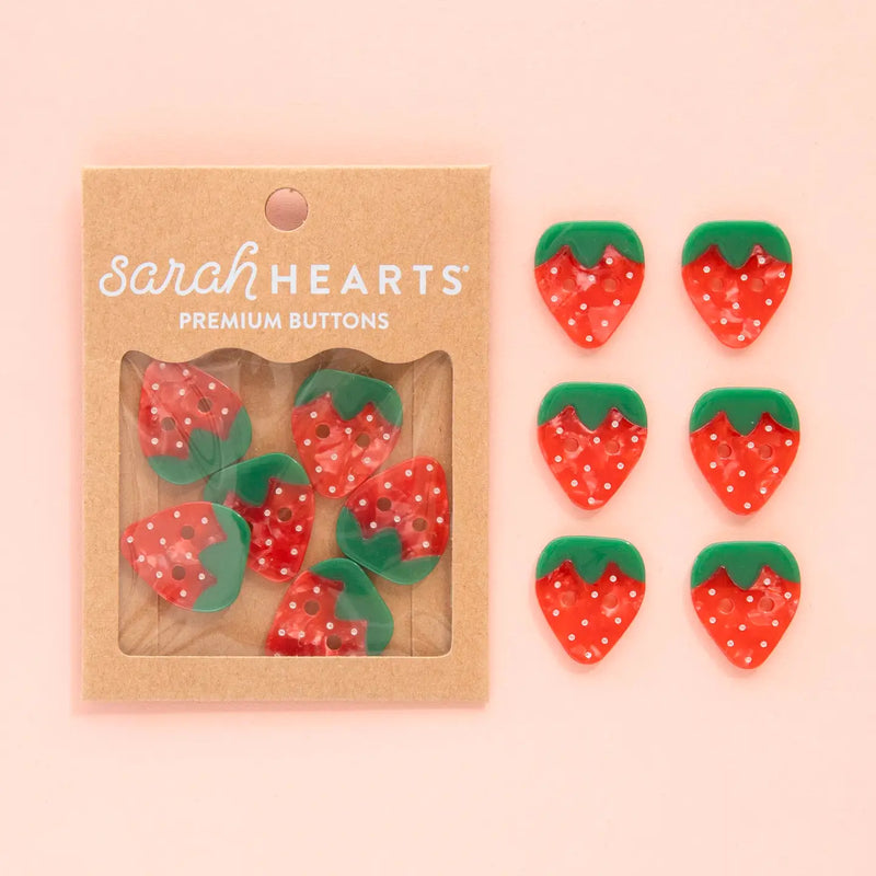 Sarah Hearts - BUTTONS – Beautiful Knitters