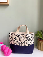 Alex Collins SMALL TOTE - PRESSED FLOWERS
