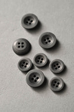 Merchant & Mills COROZO BUTTON 18 mm - Grey - Beautiful Knitters