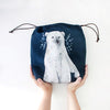 The Blue Rabbit House PROJECT BAG - Boris the Polar Bear - Beautiful Knitters