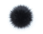 LovaFur POM-POM - Black Fur - Beautiful Knitters