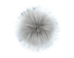 LovaFur POM-POM - Steel Grey Fur - Beautiful Knitters