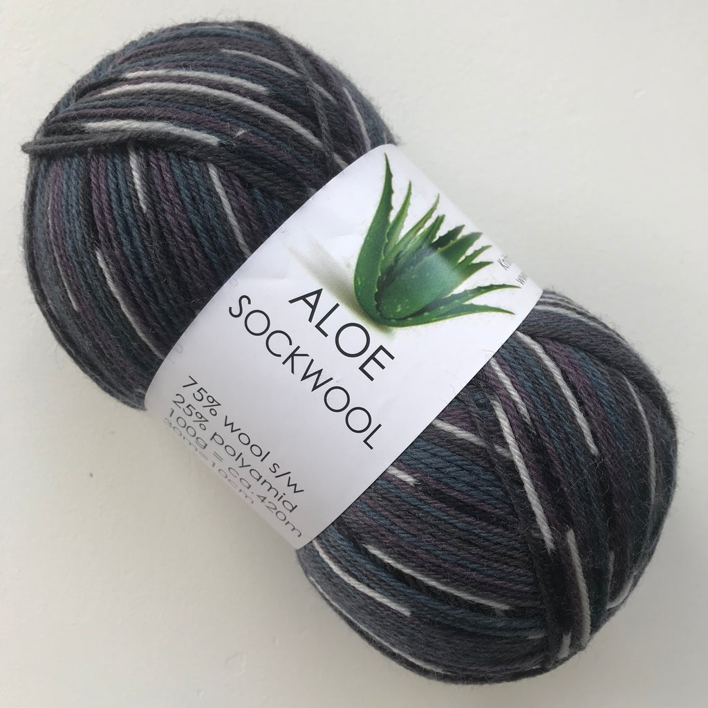 HjerteGarn ALOE SOCKWOOL - 5080 Multi - Beautiful Knitters