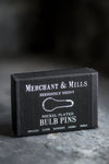 Merchant & Mills BULB PINS - Silver Nickel - Beautiful Knitters