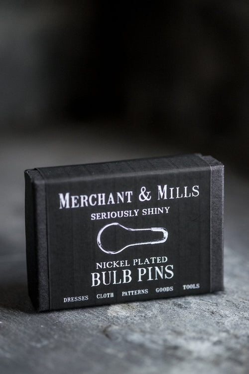 Merchant & Mills BULB PINS - Silver Nickel - Beautiful Knitters