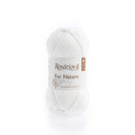 Rosarios4 FOR NATURE - 01 White - Beautiful Knitters