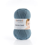 Rosarios4 MERINO LAND - 12 Blue - Beautiful Knitters