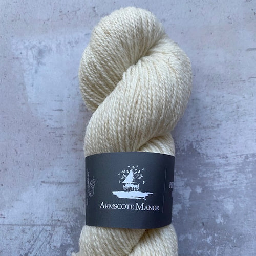 Armscote Manor PORTLAND & BLACK WELSH MOUNTAIN WOOL 4ply - Beautiful Knitters