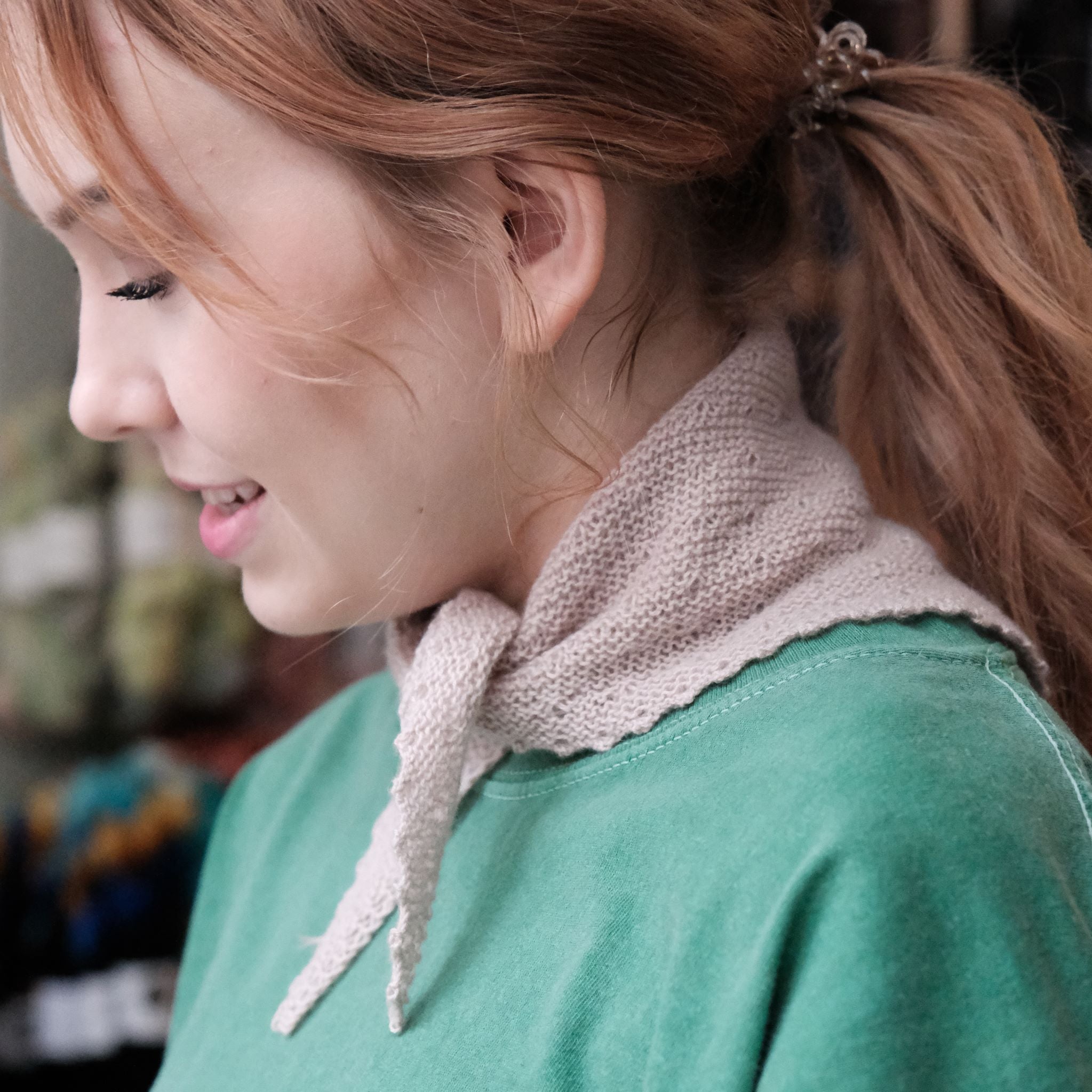 Broderie Neckerchief - Pattern - Beautiful Knitters