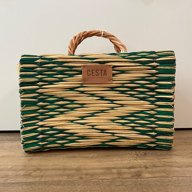 Cesta PEERIE MAKER Project Basket - Green - Beautiful Knitters