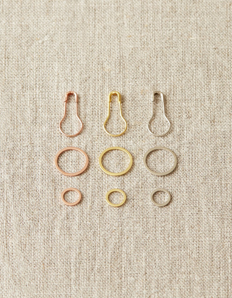 Cocoknits PRECIOUS METAL STITCH MARKERS - [variant_title] - Beautiful Knitters