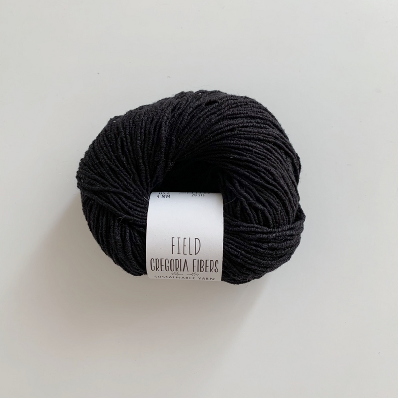Gregoria Fibers FIELD - Licorice - Beautiful Knitters
