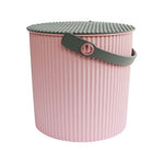 Hachiman OMNIOUTIL PROJECT BUCKET - MINI / Pink Grey - Beautiful Knitters