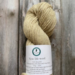 HjerteGarn NEW LIFE WOOL - 3110 Oatmeal - Beautiful Knitters