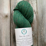 HjerteGarn NEW LIFE WOOL - 7120 Emerald Green - Beautiful Knitters