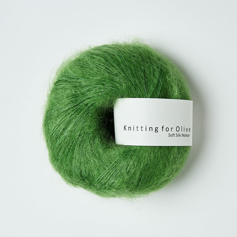 Knitting for Olive SOFT SILK MOHAIR - Clover Green - Beautiful Knitters