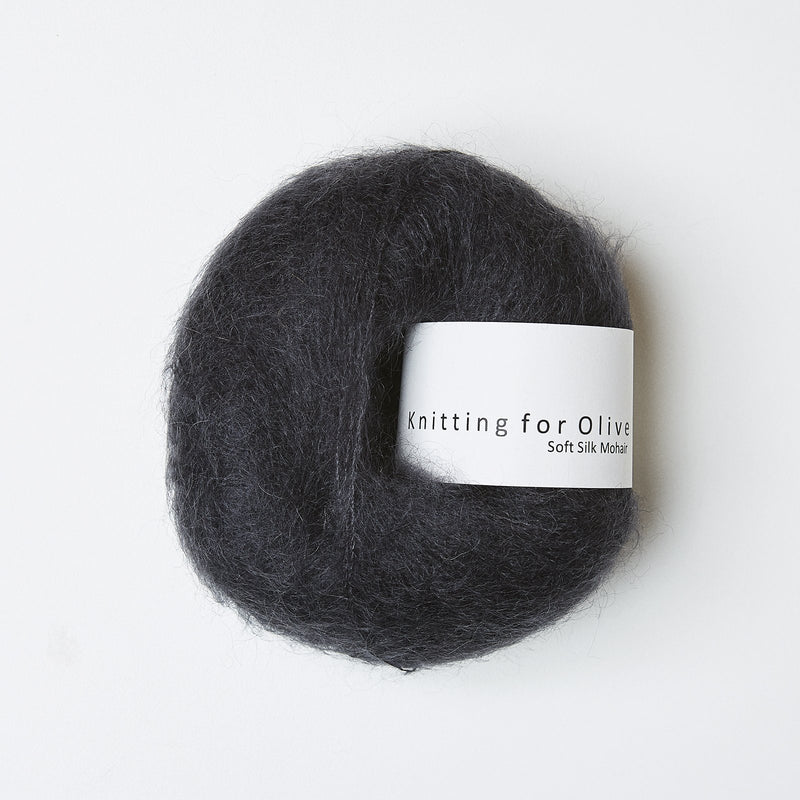 Knitting for Olive SOFT SILK MOHAIR - Midnight - Beautiful Knitters